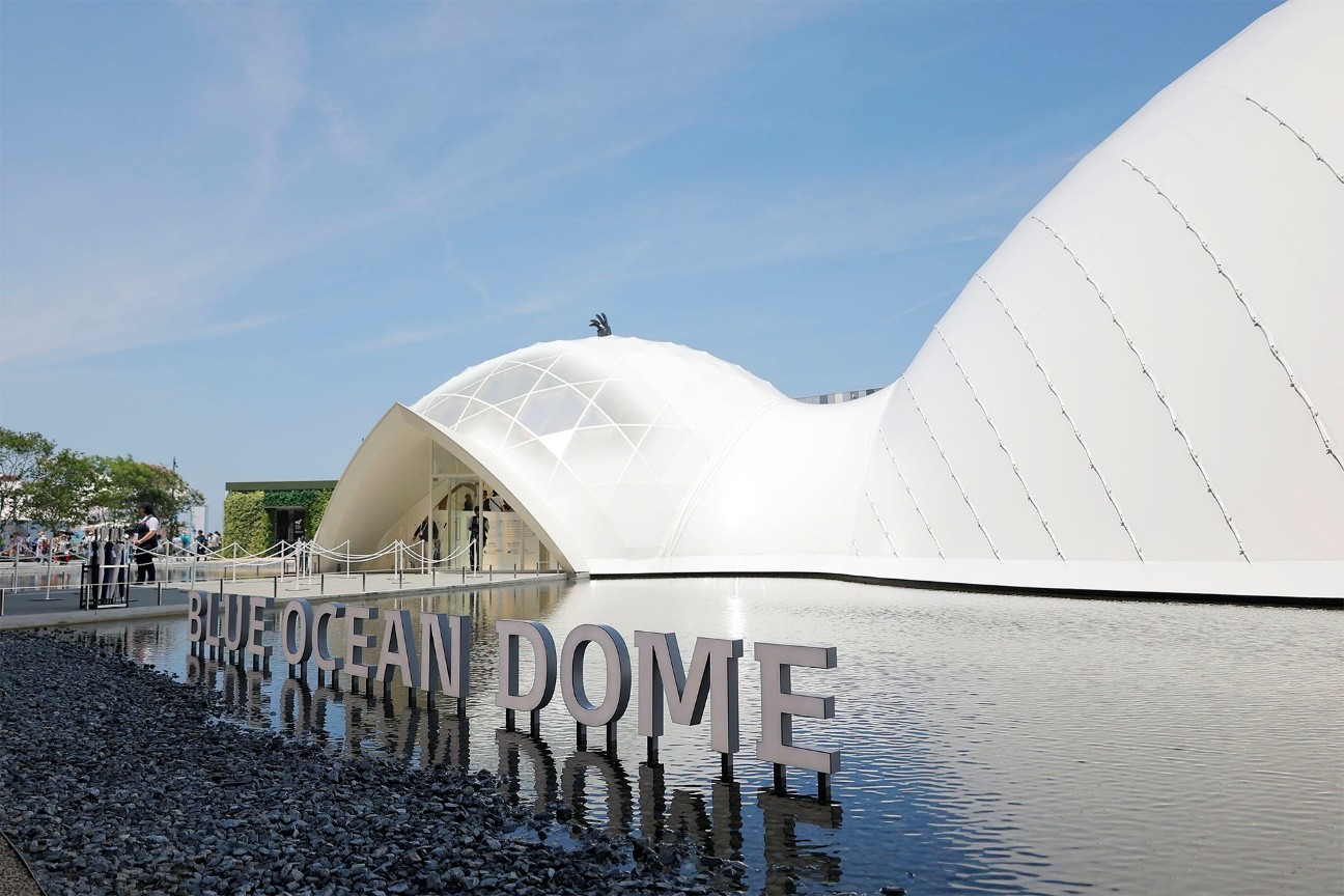 2025 大阪・関西万博 BLUE OCEAN DOME (ZERI JAPAN)から広がる、海と